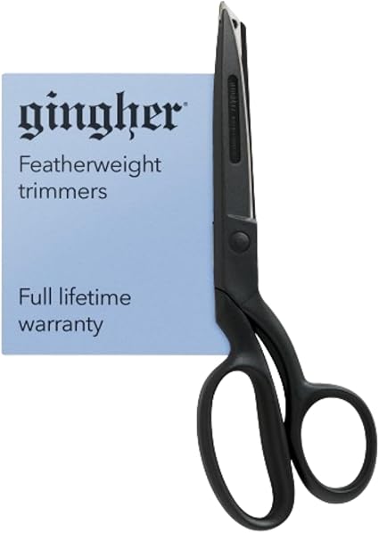 Gingher Featherweight Bent Handle Scissors - 8