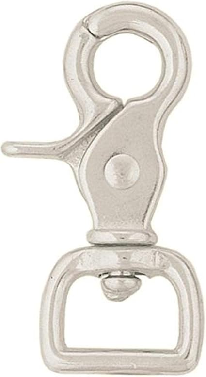 Weaver Leather Square Scissor Snap (Nickel Plated)