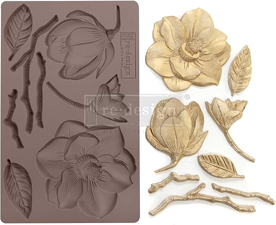 Prima Marketing 643119 Redesign Mould 5X8 WNTR, Winter Blooms