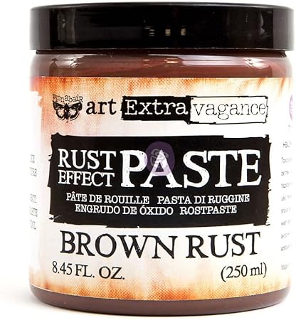 Prima Marketing Art Extravagance Rust Paste 250ml-Brown, 8.45 Fl Oz (Pack of 1)