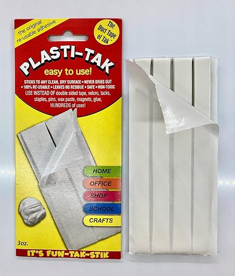 #99 Reusable Adhesive Sticks to Any Clean Dry Surface, 3 oz.