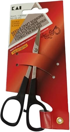 Kai 5130DC: 5-inch Double Curved Scissors