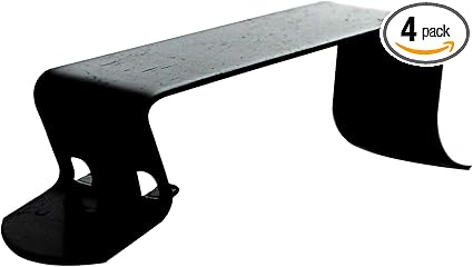 OOK 53900 Canvas Frame Clips and Picture Frame Clips, Steel, Black Finish, 35lb (4 Piece)