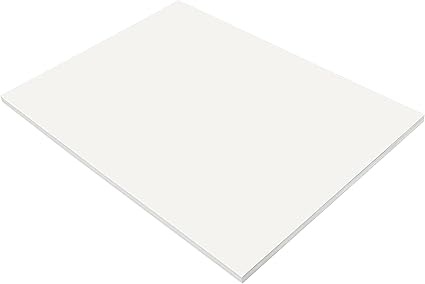 Prang (Formerly SunWorks) Construction Paper, White, 18