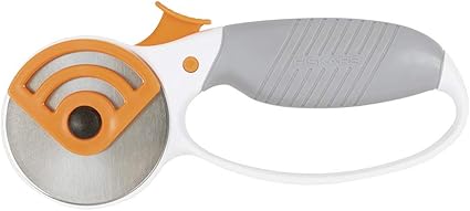 Fiskars Crafts 190160-1001 Heavy-Duty Comfort Loop Rotary Cutter (65 mm)