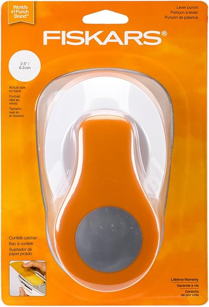 Fiskars Circle Lever Punch, XX-Large