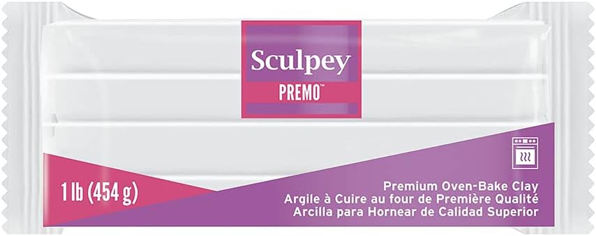 Sculpey Premo Art Clay, White