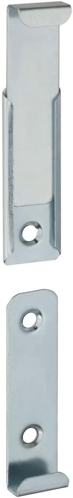 National Hardware N260-380 V2559 Hidden Mirror Holders in Zinc plated, 4 Count (Pack of 1)