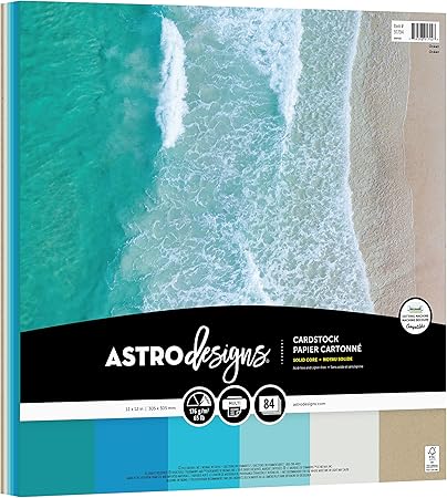 Astrodesigns Crafting Cardstock, 12