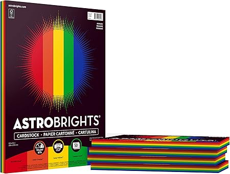 Astrobrights Colored Cardstock, 8.5