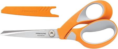 Fiskars Crafts 8185 RazorEdge Softgrip Fabric Shears, 8-Inch