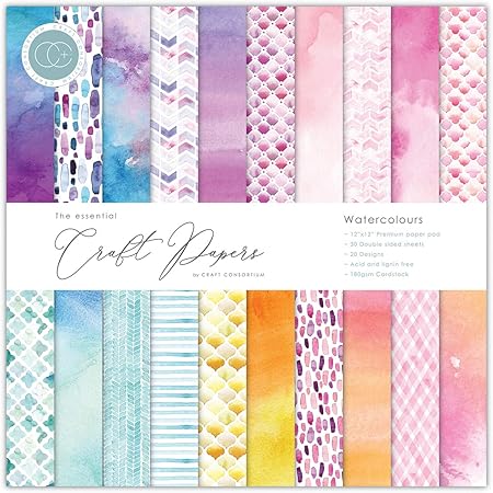 Craft Consortium Double-Sided Paper Pad 12