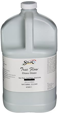 Sax True Flow Gloss Glaze, Natural Clear, Gallon - 416911