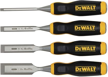 Dewalt DWHT16063 4 Piece Wood Chisel Set