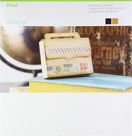 Cricut KRAFTBOARD Sampler 12x12 (30), 12