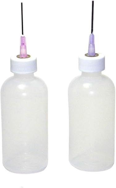 Gaunt Industries HYPO-49 HYPO-65 Underglaze & Mixed Media Applicator Set of 2-Ceramic Slip Trailer Set HYPO-65-Clay Art Decorating Kit, Translucent Botttle 2 Pack