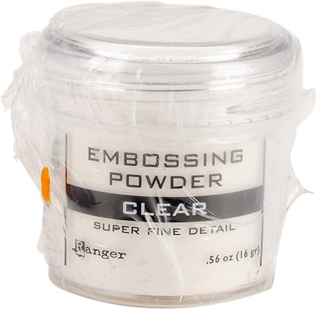 Ranger Embossing Powder, 0.56 Ounce Jar, Clear