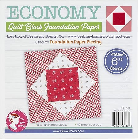 It's Sew Emma Foundation Paper 6