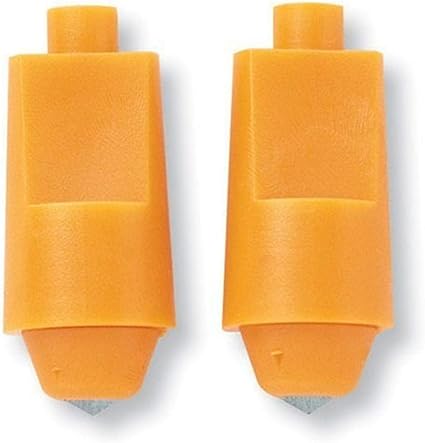 Fiskars Circle Cutter Replacement Blades, 2 Pack (193820-1001) , Orange