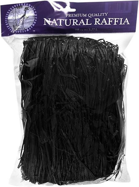 SuperMoss (30111 Raffia, Black, 2oz