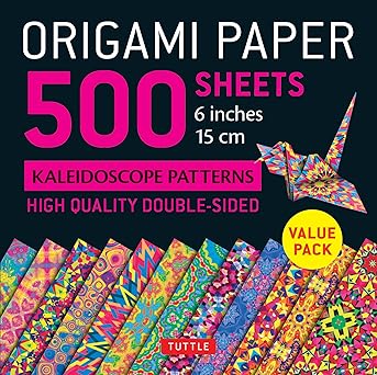 Origami Paper 500 sheets Kaleidoscope Patterns 6