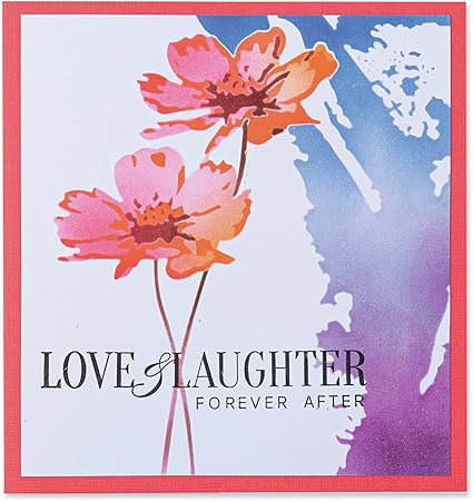 Sizzix Layered Stencils 4PK -Flowers by Olivia Rose, 665261