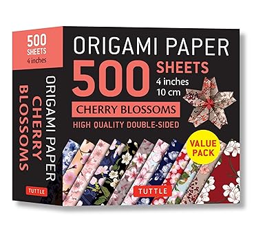 Origami Paper 500 sheets Cherry Blossoms 4