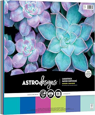 Astrodesigns Crafting Cardstock, 12