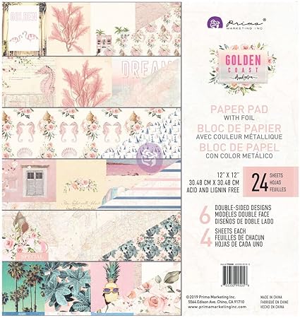 Prima Marketing Double-Sided Paper Pad 12