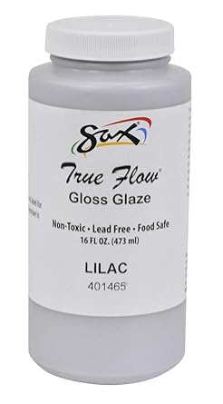 Sax - 401465 True Flow Gloss Glaze, Lilac, 1 Pint