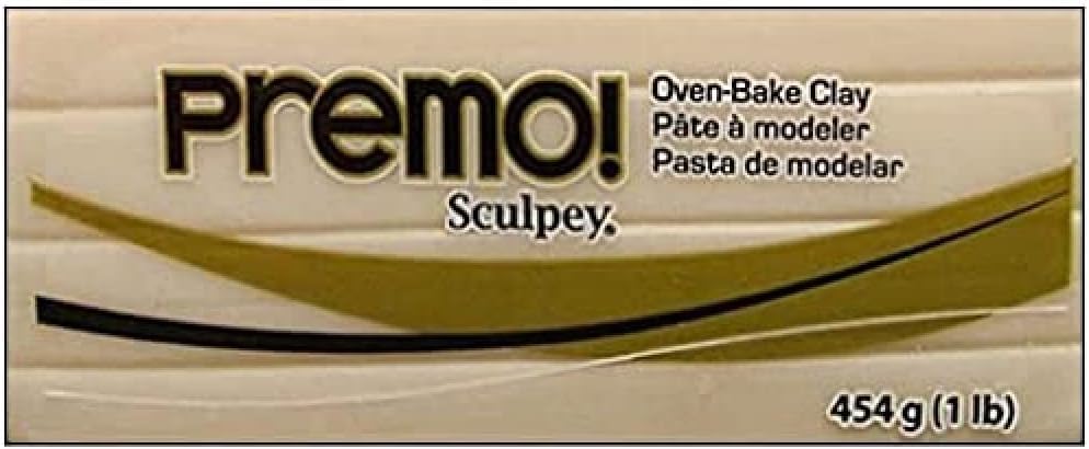 Sculpey Premo Art Clay, White Translucent