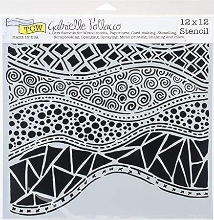 Crafters Workshop TCW743 Template 12