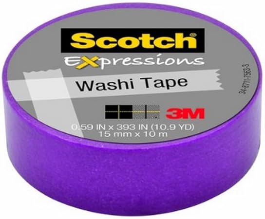 Scotch Expressions Washi Tape, .59