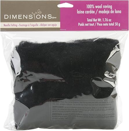 Dimensions 72-73838 Roving Roll, Bulk Black