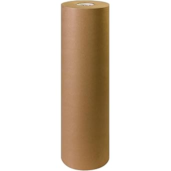 BOX USA Kraft Brown Paper Roll, 40#, 30