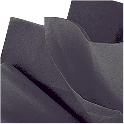 Black Tissue Sheets - (10 Ct) - Perfect for Gift Wrapping, Crafts & Decorative Needs