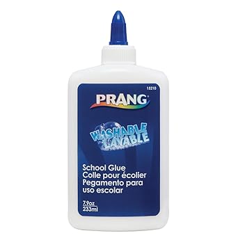 Prang Washable Liquid School Glue, White, 7.9 Oz., 1 Count