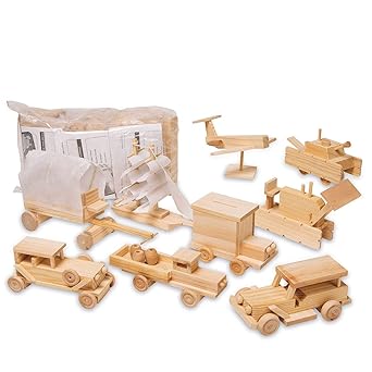 S&S Worldwide-WD3213 Unfinished Transportation Kit, Unassembled