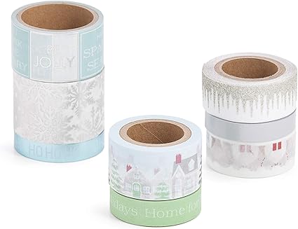 Martha Stewart Washi Tape-Home for the Holidays, Assorted