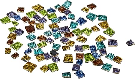 Mosaic Mercantile Sparkle Assorted Mosaic Tile, 1/2-Pound