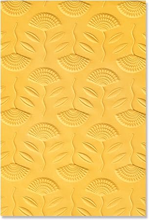 Sizzix 3-D Textured Impressions Folder Quirky Florals by Kath Breen | 666040 | Chapter 4 2022 Emboss, Grey