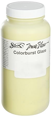 Sax 1430109 True Flow Colorburst Glaze, Fiesta, 1 Pint