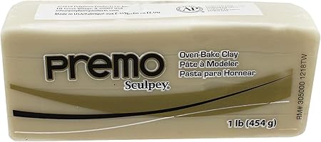 Sculpey Premo PremoPolymerClay1lbWht Trans