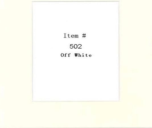 Pack of 10 16x20 Off-White Picture Mats Mattes with White Core Bevel Cut for 11x14 Photo + Backing + Bags