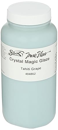 Sax True Flow Crystal Magic Glaze, Tahiti Grape, 1 Pint - 404862