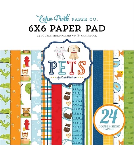 ECHO PARK PAPER COMPANY Echo Park Double-Sided Paper Pad 6