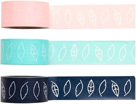 We R Memory Keepers 0633356606505 Embellishment Foil Quill-Placement Tape (3 Piece), 18ft, Multicoloured