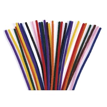 Colorations Pipe Cleaners, Assorted Colors (Pack of 100)