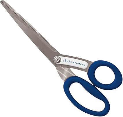 Tonic Studios Heavy Duty Scissors - All Purpose Snips with Titanium Coating - Craft Tool for Fabric, Cardstock, and Vinyl - 9.5 Inch Dressmaker Shears