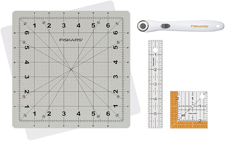 Fiskars 149800-1004 Detail Fabric Cutting Set (4-piece) 18 mm